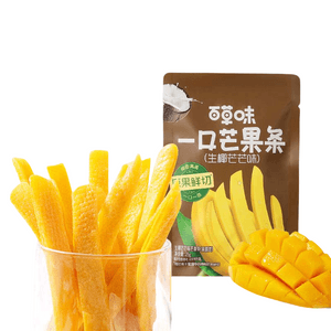 A bite of mango with raw coconut mango flavor 25g*2 bags.