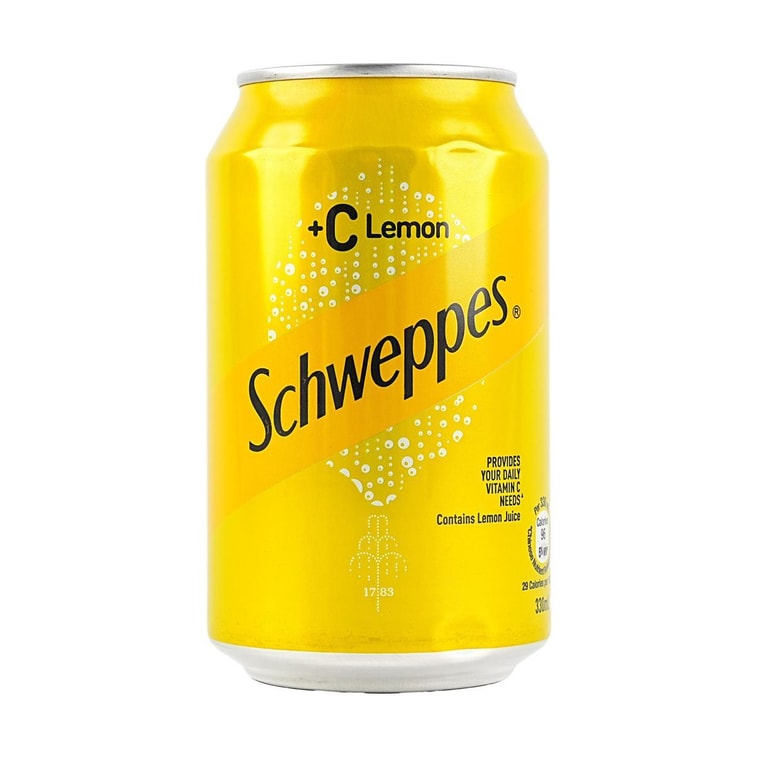 香港版玉泉 SCHWEPPES苏打水 汽水饮料 柠檬味 330ml【满满维C】 3