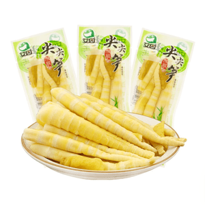 Pickled Pepper Bamboo Shoot Tips Sour Spicy Crisp Refreshing Ready To Eat Individual Pack Casual Snacks 250g