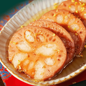 Sweet Scented Osmanthus Lotus Root 500g
