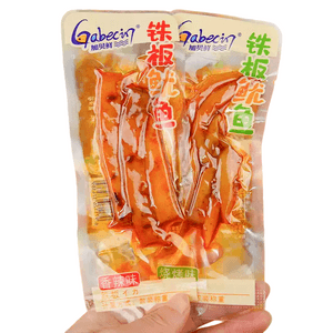 250g Iron Plate Squid Mix Flavour Squid Tentacles Ready-to-Eat Seafood Snack