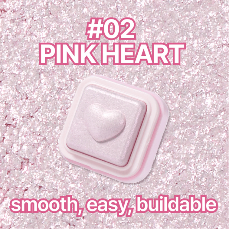 Milk Bling Heartlighter (10 Colors) 10 Sparkle Pearl 3