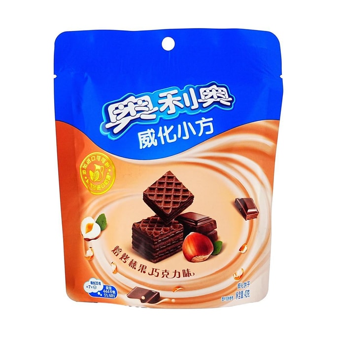 奧利奧 威化小方 焙烤榛果巧克力口味 42g