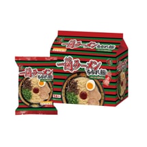 【日本直邮】ICHIRAN一兰拉面 豚骨浓汤拉面卷面 5袋入(散装出货)