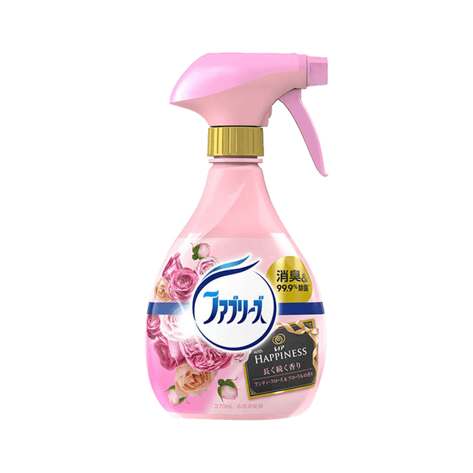 P&G 風倍清 除菌衣物除味香氛噴霧 玫瑰花香 370ml