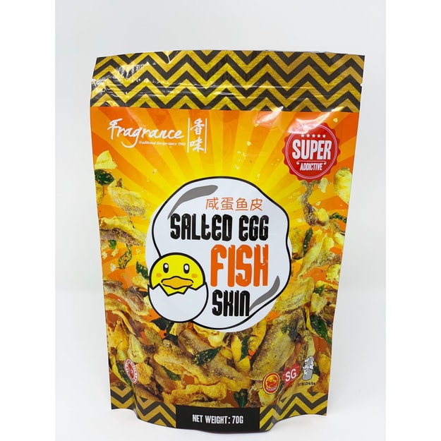 Singapore Fragrance Salted Egg Fish Skin 70g - Yamibuy.com