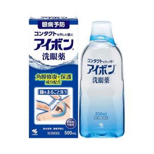 일본 KOBAYASHI 코바야시 제약 상쾌한 세안액 눈의 피로 완화 눈 세정액 500ml