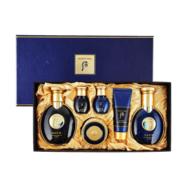 韩国THE HISTORY OF WHOO后 拱辰享君男士水乳面霜洗面奶护肤套盒 滋养修护粗糙 清爽细腻抗老 水油平衡