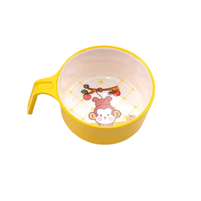 【中國直郵】五和兒童餐具萌候碗300ml*1個裝