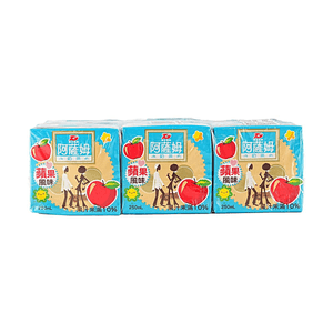 台湾汇竑国际 阿萨姆奶茶 苹果风味 250ml*6连装