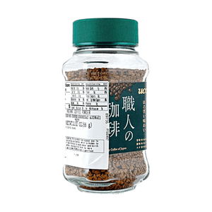 日本UCC 職人咖啡 速溶黑咖啡 綠瓶 醇苦型 66g