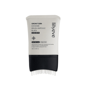 Grow Turn Exosome Brush Ampoule Prime 100ml, Built-in Brush, Suit For Man, Heartleaf-Derived Exosomes To Revitalize, For Male Pattern Hair Loss, N Hair Care