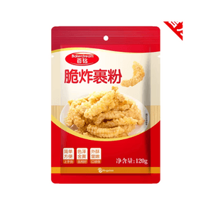 Crispy fried chicken wrapped in powder, and special powder for crispy chicken with rice flower 120g*1 bag.