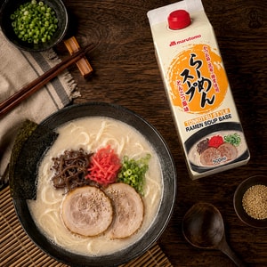 Tonkotsu Ramen Soup Base Concentrate, 16.9 fl oz 【Rich Pork Bone Broth】