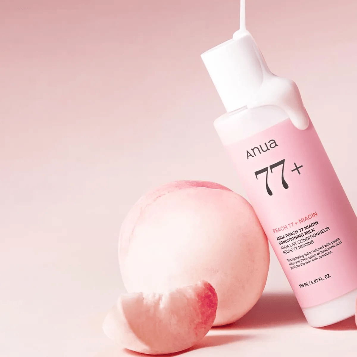 ANUA Peach 77+ ナイアシン コンディショニングミルク ブライトニング