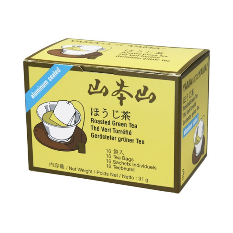 （ヤム茶） YAMAMOTOYAMA YAMAMOTOYAMA Hoji-cha Roasted Green Tea 16Pcs - Yami.com