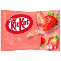 【日本直邮】 日本 NESTLE kitkat威化饼干草莓味 10枚【发货最新款】