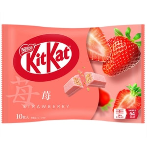 【日本直邮】 日本 NESTLE kitkat威化饼干草莓味 10枚【发货最新款】