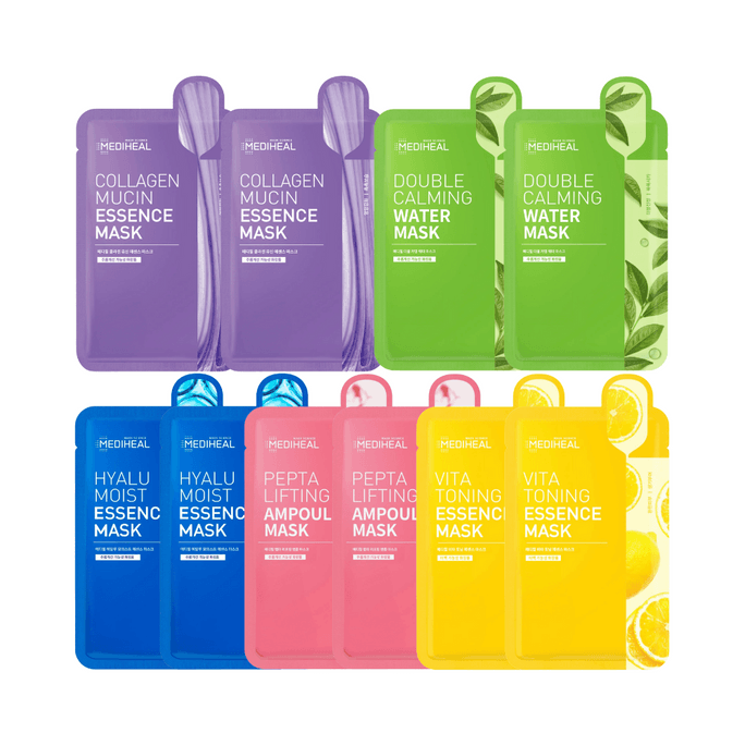 韓國 MEDIHEAL 美迪惠爾 多種功效面膜 10片