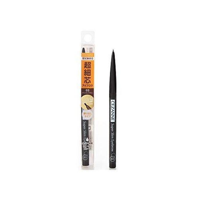 Ultra Fine Eyebrow 03 Natural Brown 0.02 g Extrusion Type Natural Brown 0.008 oz 0.02 g 1 Piece