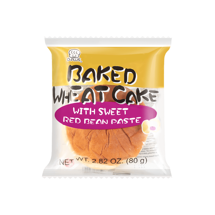 Natural Yeast Bread with Sweet Red Bean Paste, 2.82oz