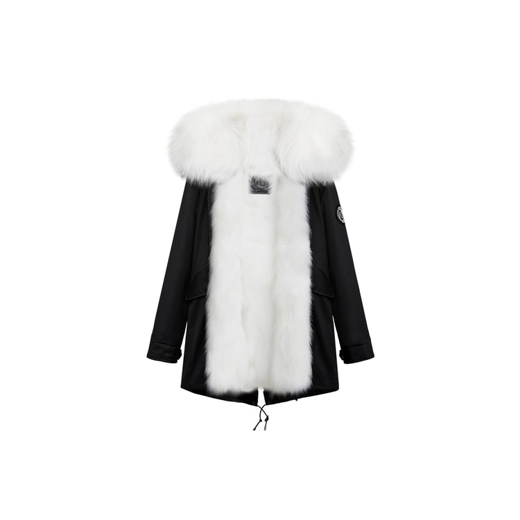 LGB Racoon Fur Hoodie Parka | eBay