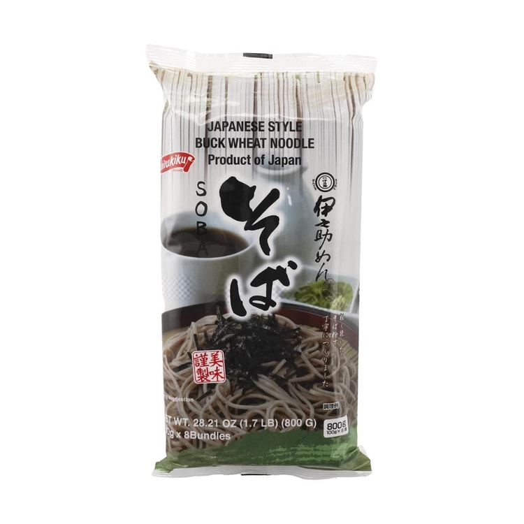SHIRAKIKU Japanese Soba Buckwheat Noodles, 28.21oz - Yami.com