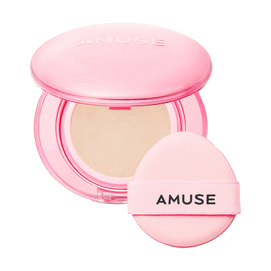 韓國AMUSE Dew Power持久保濕遮瑕網面光澤氣墊SPF50 #01 Pure