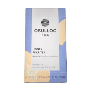 【韓国直送】オソルロック ハニーペアブロッサムフルーツティー（三角ティーバッグ、20袋入り）