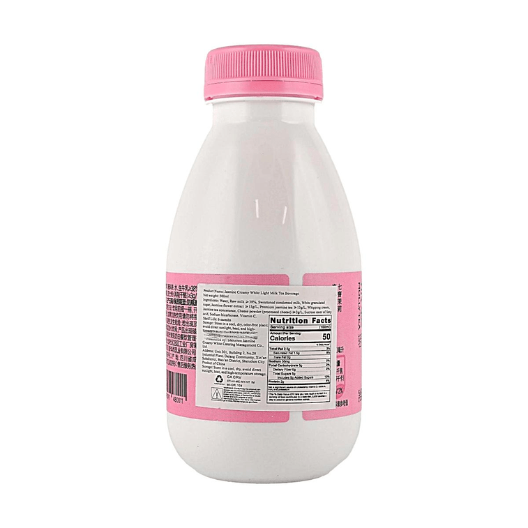 자스민 밀크티 10.82 fl oz 【골드 메달 자스민 티 + 프리미엄 생우유 + 덴마크 치즈 파우더】【신선한 차 향과 부드러운 끝맛】【인기 밀크티】 5