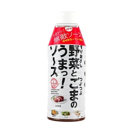 Surioroshi Yasai To Goma no Uma Sauce- Vegetables and Sesame  Seeds Delicious Sauce,10.14 fl oz 【For Meat Dishes, Salad】