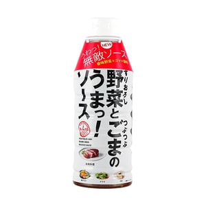 すりおろし 野菜と胡麻のうまソース 10.14 fl oz 【肉料理・サラダに】
