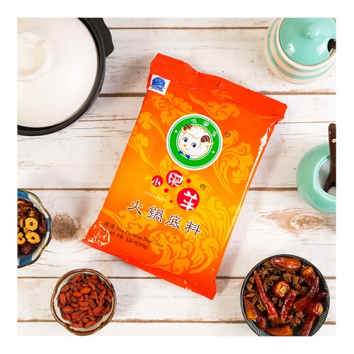 LITTLE SHEEP Hot Pot Soup Base Spicy Flavor 235g LITTLE SHEEP Hot Pot Soup Base Spicy Flavor 235g