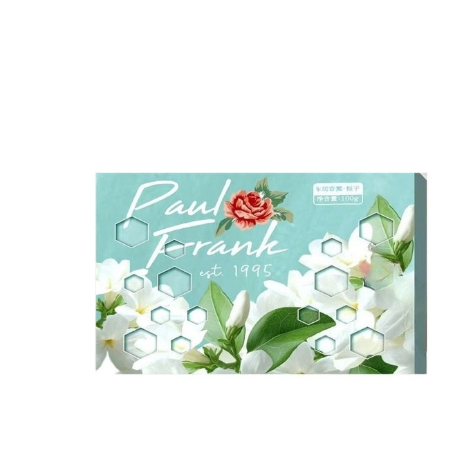 Gardenia Scented Brick for Long-lasting Odor Removal 100g*1 box of Home Car Scented Ointment