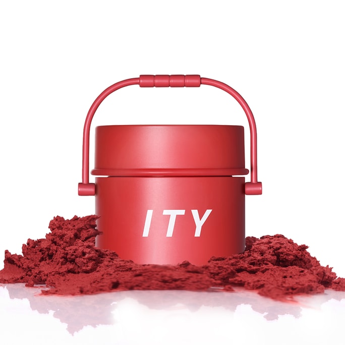 ITY Pudding Pot Lip and Cheek Clay Soft Matte Lipstick Velvet Satin Lip Mud 0.21oz 6g in  Red Velvet