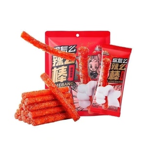 【中国直邮】 三只松鼠 很麻很辣辣条150g*1袋 童年零食老式面筋