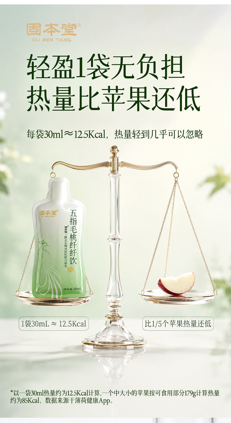 【中國直郵】 固本堂 五指毛桃纖纖茯苓薏米祛排去除陳皮濕寒氣養生茶女生飲品210g