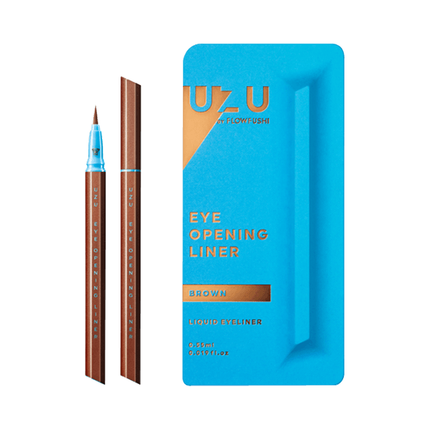 商品详情 - UZU||防晕染彩色眼线液笔||棕色 0.55ml (1支) 2019Cosme大赏受赏 - image  0