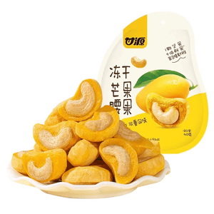 Freeze dried mango cashew snack 40g * 1 pack
