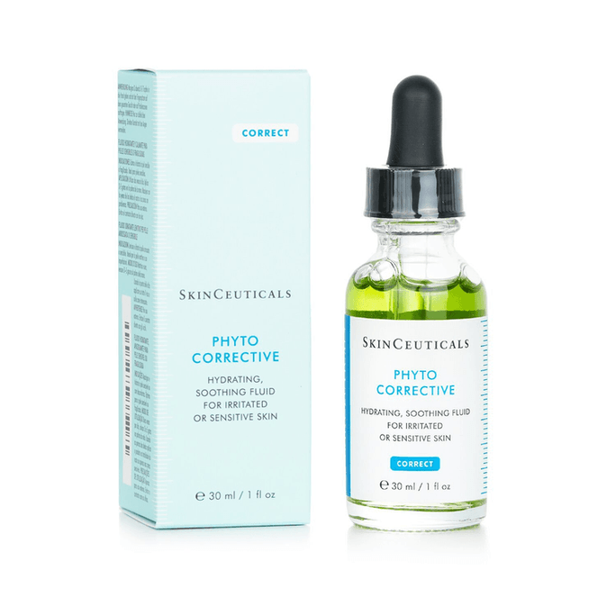 【香港からのダイレクトメール】SKINCEUTICALS スキンシューティカルズ カラーコレクター 植物エキス配合 スージングエッセンス 30ml 敏感肌用 ファーストエイド 赤み対策