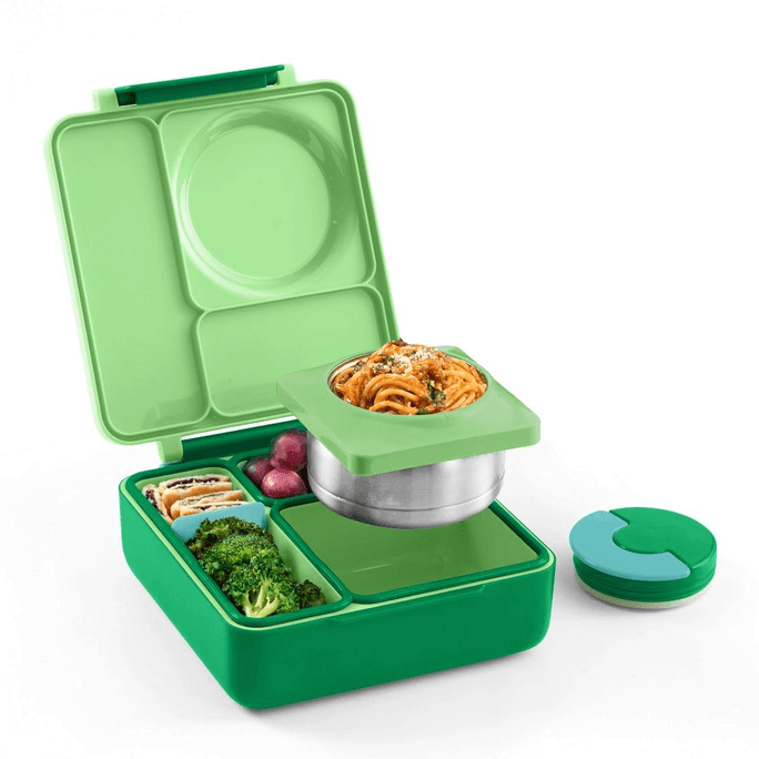 OmieBox Lunch Box Apple Green 3-7Y
