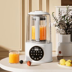 ZENO 静音破壁机料理机 搅拌机豆浆机果汁机 密封隔音罩果蔬机 低噪音 1500ml大容量 QYPBJ-2088-Y