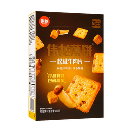 Crackers Matsutake Beef Soup Flavor 180g