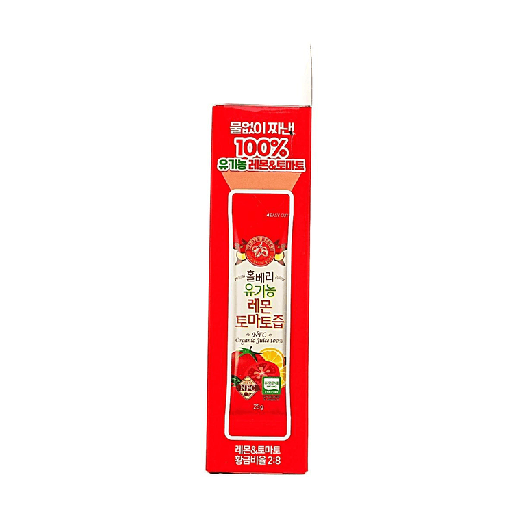 100% NFC Organic Lemon Tomato Juice,10 Sticks 8.81 oz【Sugar Free No Additives】【TorreShot】【Olive Young Limited】 5