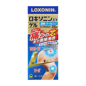 Loxonin EX Gel [25g] Pain relief and anti-inflammatory drug