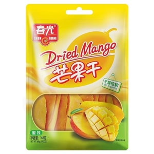 【中国直送】春光海南特産ドライマンゴー 168g、厚切り丸ごと果実、砂糖漬けフルーツ