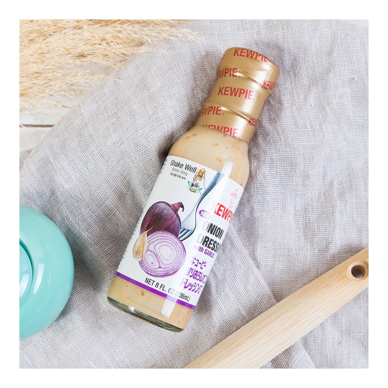 日本KEWPIE丘比 沙拉汁 洋葱沙拉酱口味 236ml 8