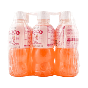 COCO PPUYO Peach Juice, 9.47 fl oz*6