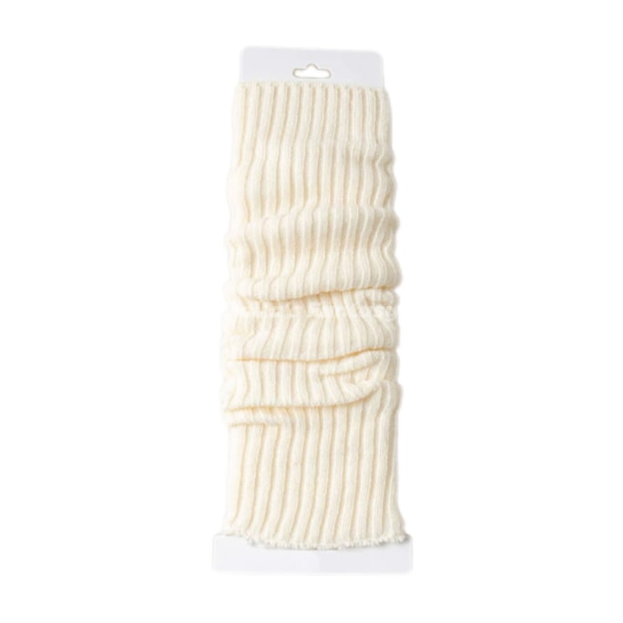 美国 Bella’s Fantasy Bella's Fantasy女士秋冬保暖堆堆袜🐑 瑜伽休闲护小腿袜 白色40cm