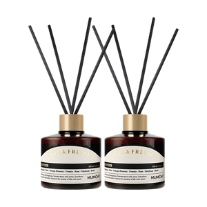 MUMCHIT BIOTOX フレームレス アロマセラピー - エッセンシャルオイルディフューザーボトル、リードディフューザー #イングリッシュペア＆フリージア